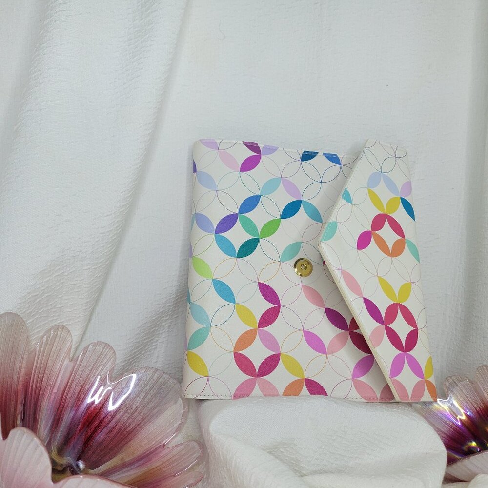 Erin Condren Mid Century Circles A5 Ring Agenda Cover